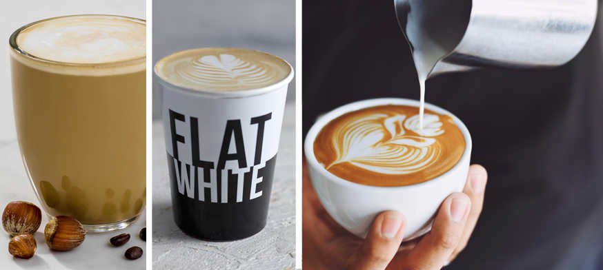 Latte vs Flat White, flat white coffee, flat white cafe, flat white starbucks, flat white dolce gusto