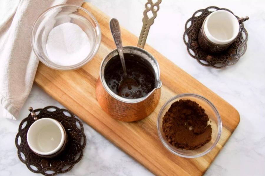 Café Turco como se Hace